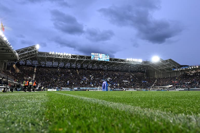 Il rinnovato stadio di Bergamo