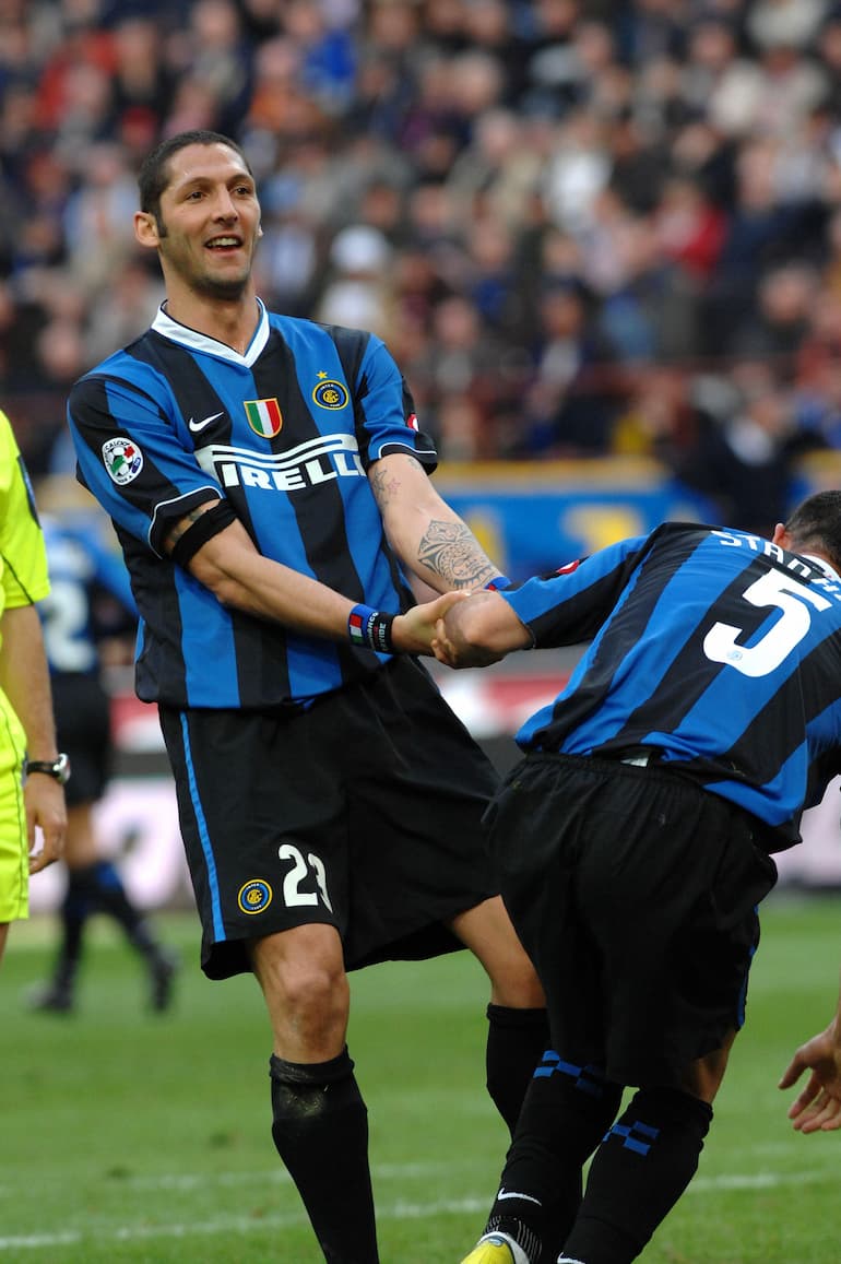 Marco Materazzi e Deki Stankovic