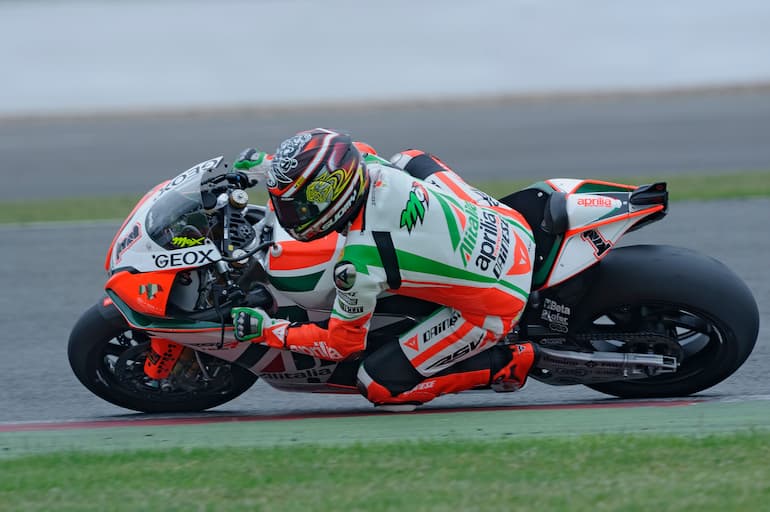 Biaggi in action