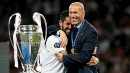 Zidane con la Coppa!