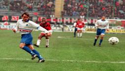 Roberto Mancini in gol a San Siro! 