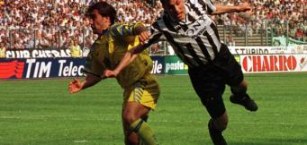 Un'immagine di una sfida tra Parma e Juve