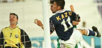 Miura in gol con la maglia del Giappone in Coppa d'Asia!