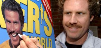 Will Ferrell firma una copia di Runner's World!