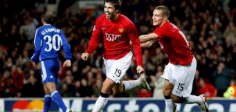 Gerard Pique in gol contro la Dinamo con la maglia dello United!