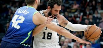 Belinelli contro Dallas nel 2020