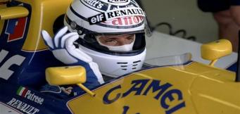 Riccardo Patrese nel GP d'Ungheria 1992