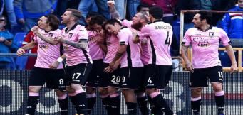 Una bella esultanza del Palermo ai tempi della Serie A