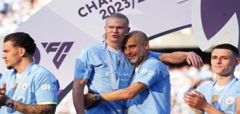Pep con Haaland