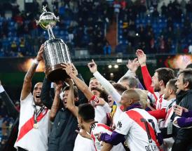 Il River con la Libertadores a Madrid