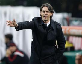 Filippo Inzaghi, ai tempi della panchina rossonera