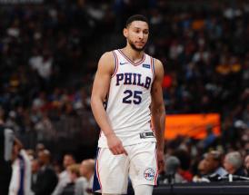 La guardia Ben Simmons dei Philadelphia 76ers