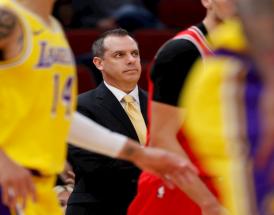 Frank Vogel, coach dei Lakers.