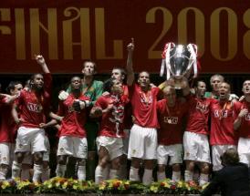 Lo United vittorioso nel 2008 a Mosca!