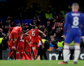 L'esultanza del Bayern a Londra!