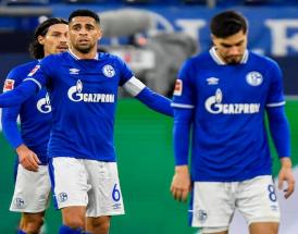 La delusione dei giocatori dello Schalke