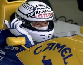 Riccardo Patrese nel GP d'Ungheria 1992