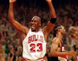 MJ con la canotta dei Bulls