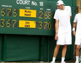 Il punteggio record a Wimbledon 2010