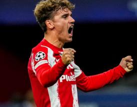 L'esultanza di Antoine Griezmann!
