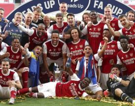 L'Arsenal con la FA Cup 2020