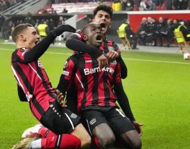 L'esultanza di Diaby in Europa League!