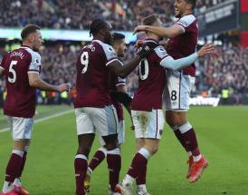 L'esultanza del West Ham!