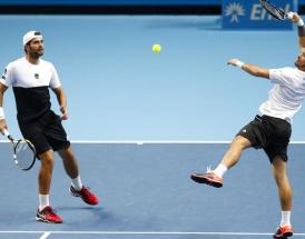 Fognini e Bolelli in un'immagine spettacolare! 