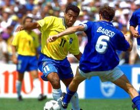 Franco Baresi contro Romario