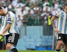 La delusione di Messi a fine partita