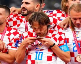I festeggiamenti della Croazia