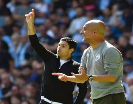 Guardiola e Arteta