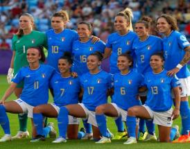 L'Italia di calcio femminile