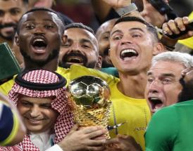 La gioia di Ronaldo per la Champions araba