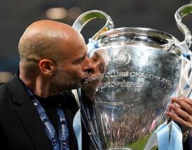 Guardiola bacia la Champions