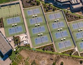 Il centro Padel dall'alto