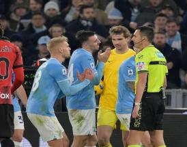 3 espulsioni per la Lazio contro il Milan