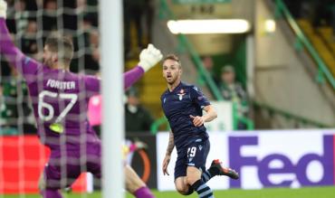 Il gol di Lazzari a Glasgow