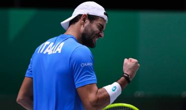 Berrettini, qui impegnato in Davis!