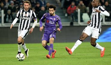 Salah in gol allo Juventus Stadium in Coppa Italia