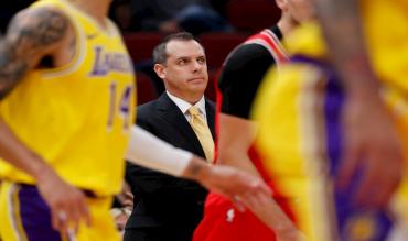 Frank Vogel, coach dei Lakers.