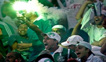 La torcida del Palmeiras!