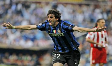 Milito nella magica serata di Madrid!