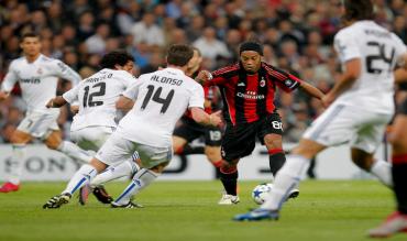 Ronaldinho contro il Real Madrid!