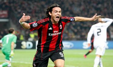 Un'esultanza di SuperPippo Inzaghi!