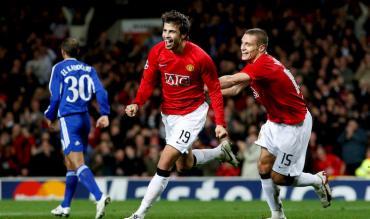 Gerard Pique in gol contro la Dinamo con la maglia dello United!