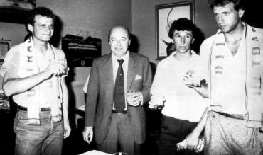 Estate 1986: il presidente della Samp, Mantovani presenta i nuovi acquisti!