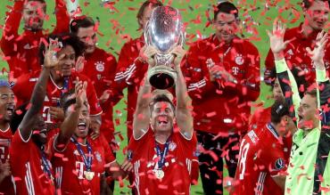 Il Bayern con la Supercoppa! 