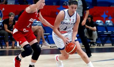 Cecilia Zandalasini con la canotta della Nazionale!