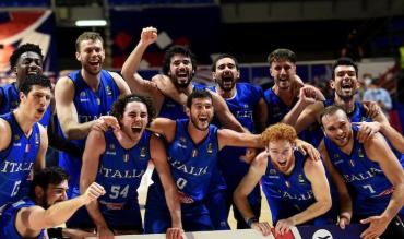 L'Italia festeggia la qualificazione a Belgrado